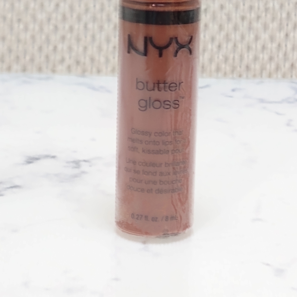 NYX Butter Gloss BLG 14 Madeleine New Sealed - Picture 3 of 5